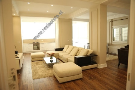 Two bedroom apartment for rent in Peti Street in Tirana.

It is located on the 2nd floor of a new 