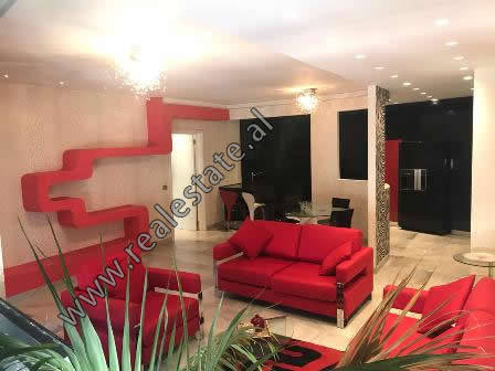 Modern two bedroom apartment for rent in Sami Frasheri street in Artificial Lake area.

It is loca