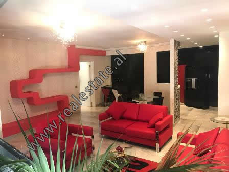 Modern two bedroom apartment for rent in Sami Frasheri street in Artificial Lake area.

It is loca