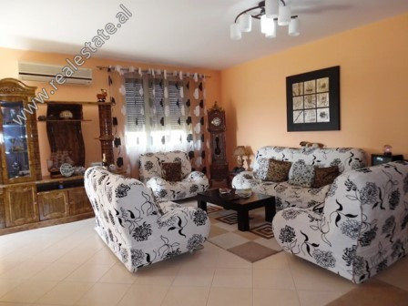 Two bedroom apartment for rent in Aleksander Marteli Street near The News 24 Television in Tirana.
