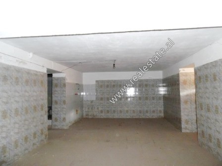 Store space for rent in Haxhi Kika Street in Tirana.
It is located on the half underground floor of