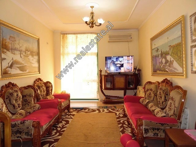 One bedroom apartment for rent at the beginning of Kavaja Street.
It is located on the 12-th floor 