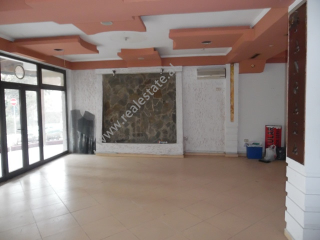 Store for rent near Sweden Embassy in Tirana, Albania.
It is located on the ground floor of a three