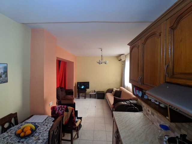 Two bedroom apartment/store for sale in Muhamet Gjollesha street in Tirana, Albania.
It is located 
