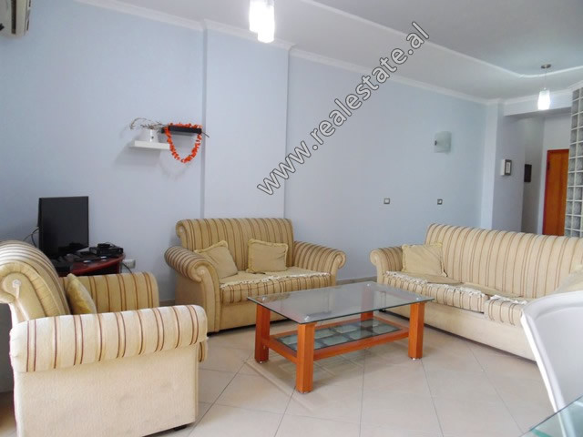 Two bedroom apartment for rent in Dritan Hoxha Street in Tirana.

The apartment is located on the 