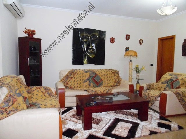 Two bedroom apartment for rent in Sami Frasheri Street in Tirana.
It is situated on the 3rd floor o