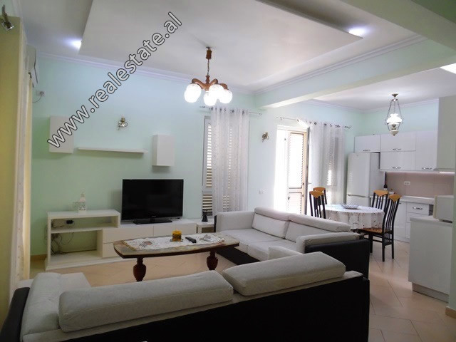 Two bedroom apartment for rent in Mihal Duri Street in Tirana.

It is situated on the 2nd floor of