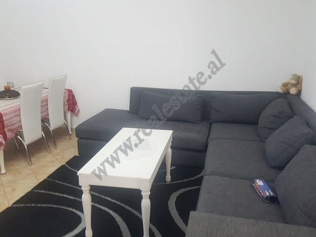 Two bedroom apartment for rent in Mine Peza street in Tirana, Albania.
It is located on the 5-th fl