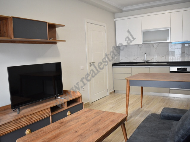 Apartament 1+1 me qera prane qendres tregtare Concord&nbsp;ne Tirane.
Banesa pozicionohet ne katin 