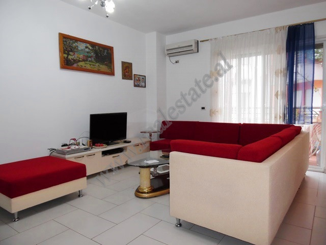 Three bedroom apartment for rent in Hamdi Garunja Street in Tirana.
It is located on the second flo