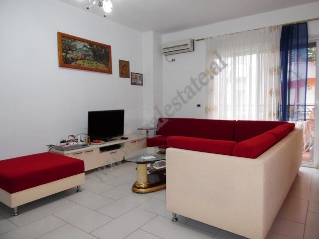 Three bedroom apartment for rent in Hamdi Garunja Street in Tirana.
It is located on the second flo
