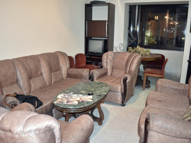 Two bedroom apartment for rent in Grigor Heba street in Tirana, Albania.
It is located on the secon