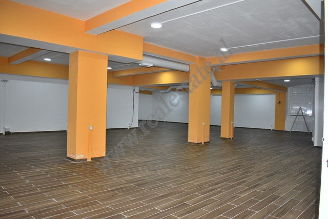 Store space for rent in Muhamet Deliu street in Tirana, Albania.
It is located on the underground f