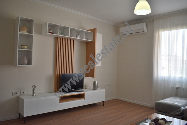 Two bedroom apartment for rent in Marko Bocari Street in Tirana.
The flat is situated on the sixth 