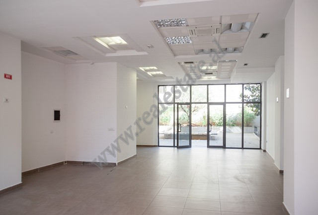 Store space for rent in Tafaj street in Tirana.
The space is situated on the ground floor of a new 