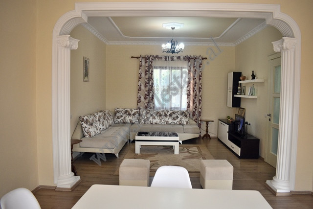 Three storey villa for rent in Haxhi Dushku street in Tirana.
The villa has a yard surface of 500 m