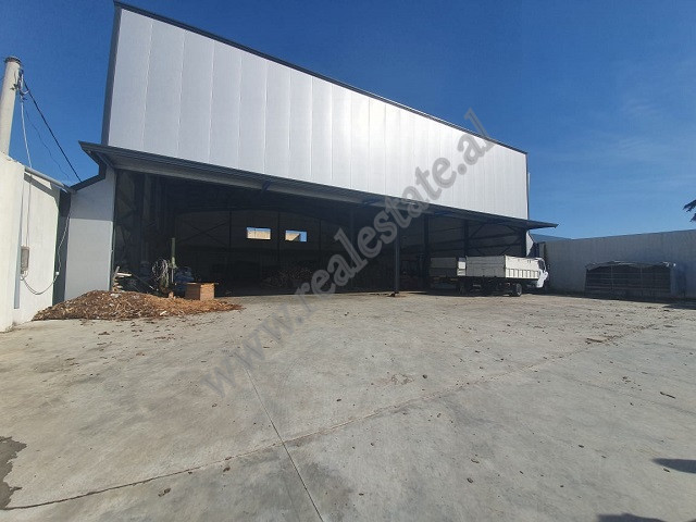 Warehouse for rent on the side of Durres-Tirana Highway.

Positioned in a very favorable place for