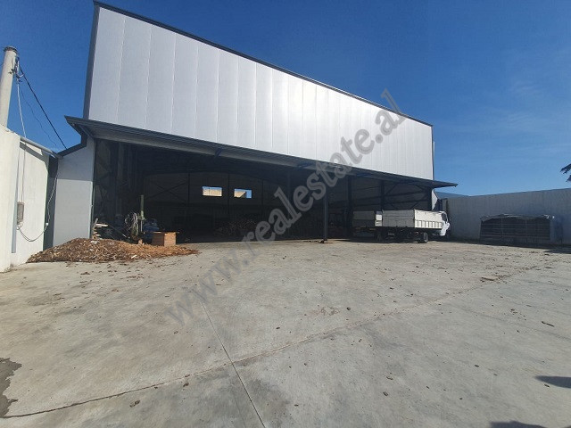 Warehouse for rent on the side of Durres-Tirana Highway.

Positioned in a very favorable place for