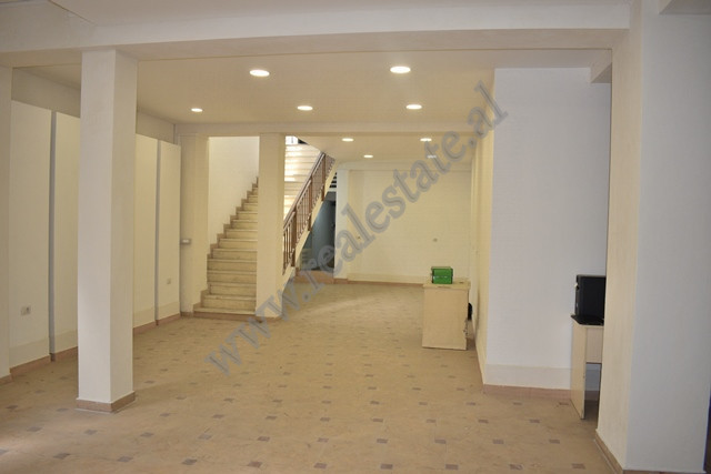 Office for rent in Perlar Rexhepi street in Tirana, Albania.
It is positioned underground in a new 