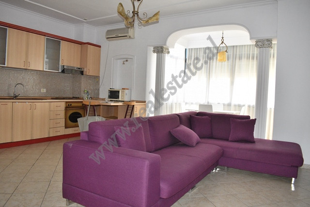 Two bedroom apartment for rent in Kavaja Street in Tirana.

Positioned on the 8th floor of a new b