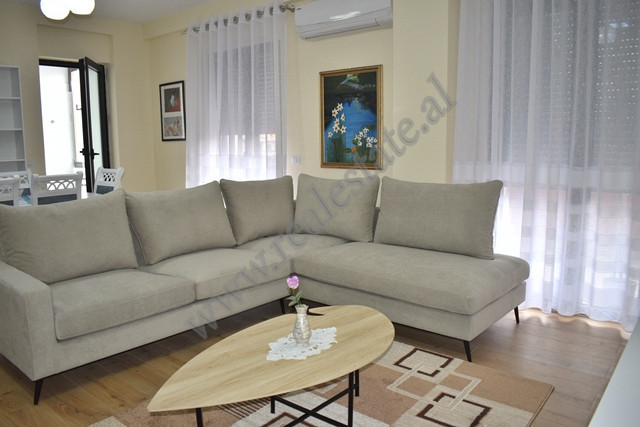 Modern one bedroom apartment for rent in Frosina Plaku street in Tirana, Albania.
It is located on 