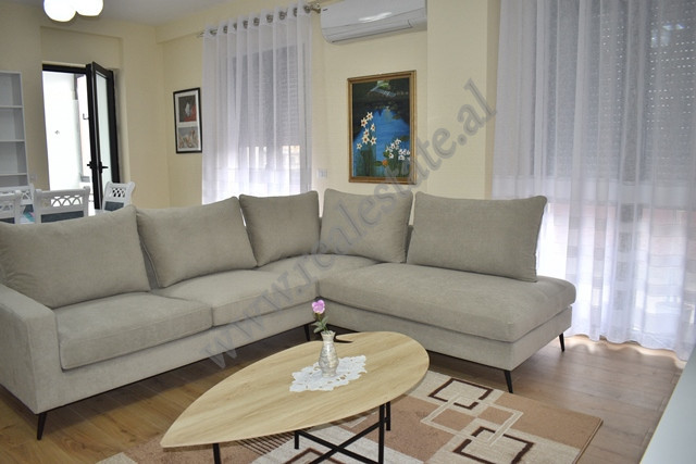 Modern one bedroom apartment for rent in Frosina Plaku street in Tirana, Albania.
It is located on 