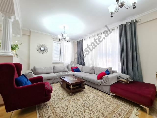 Four bedroom duplex apartment for rent in Kodra e Diellit street in Tirana, Albania.
The home is pa