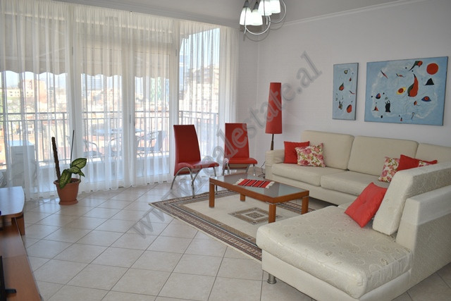 Two-bedroom apartment for rent in Brigada VIII street in Tirana, Albania.
Located on the 9th floor 