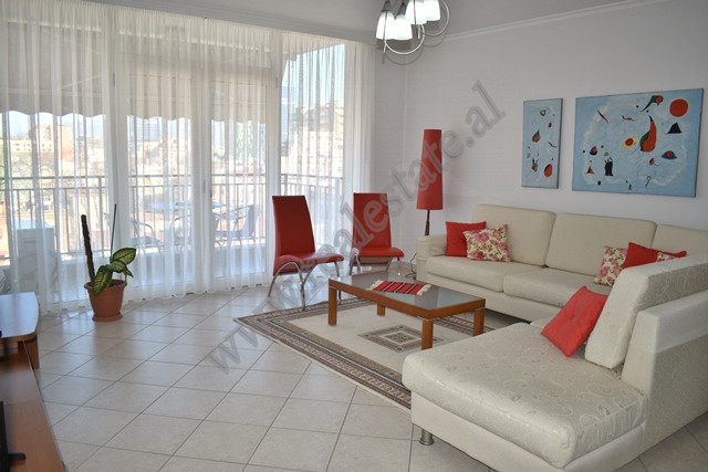 Two-bedroom apartment for rent in Brigada VIII street in Tirana, Albania.
Located on the 9th floor 