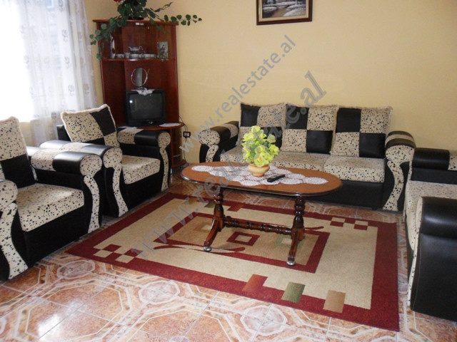 Two bedroom apartment for rent in Hysen Cino Street in Tirana.

The flat is situated on the first 