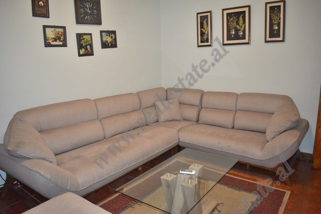 Three bedroom apartment for rent in Mihal Popi Street in Tirana.
It is located on the 2nd floor of 