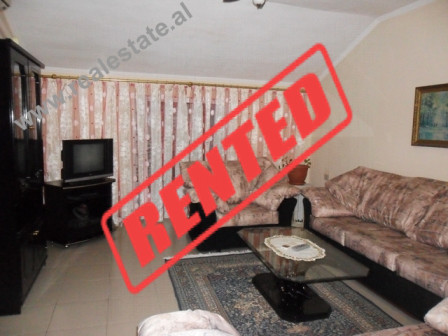 Apartment for rent near Tirana&rsquo;s Park.
The apartment is positioned on the 4th floor of an exi