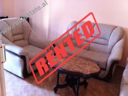 Two bedrooms apartment for rent in Tirana.

Although, the flat is situated on the 4th floor of an 