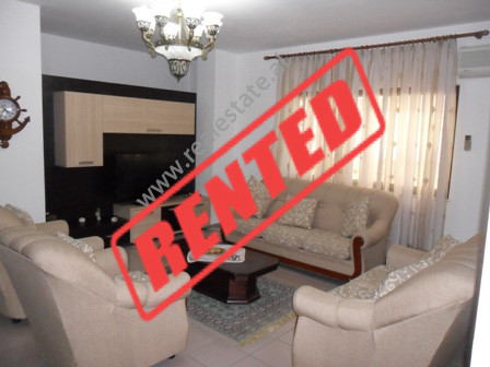 Apartment for rent in Bardhok Biba Street in Tirana.

It has 120 m2 of living space distributed in