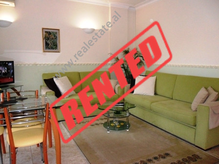 Modern apartment for rent in Barjam Curri Boulevard in Tirana.

It is situated on the 4-th floor i
