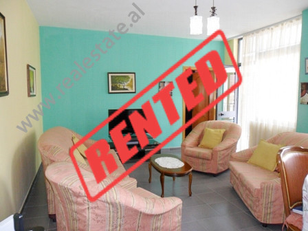 Apartment for rent near 4 Deshmoret Street in Selvia area in Tirana.

It is situated on the 9-th f