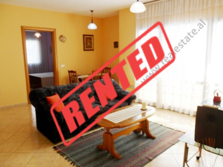 Apartment for rent in Karl Topia complex building in Tirana.

It is situated on the 8-th floor in 