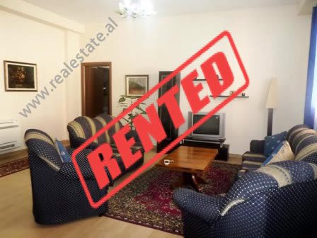 Two bedroom apartment for rent close to Skenderbej Square in Tirana.

It is situated on the 3-rd f
