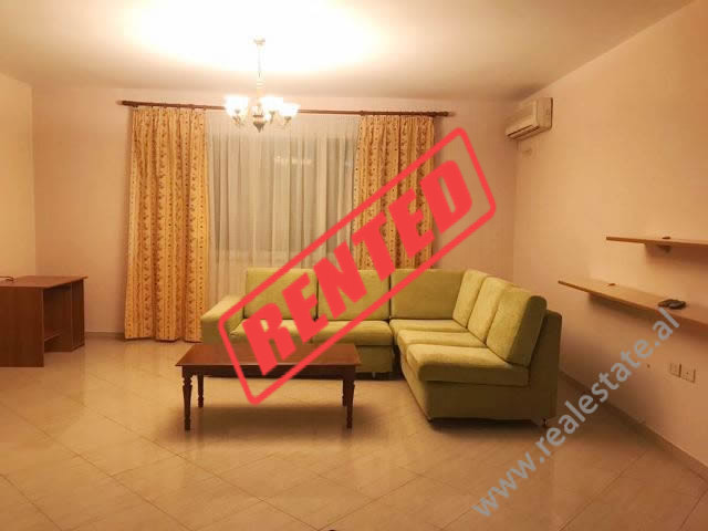 Three bedroom apartment for rent in Perlat Rexhepi Street.

The flat is situated on the 8-th floor