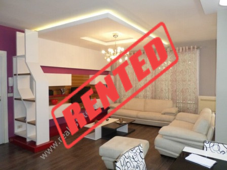 Two bedroom apartment is offered in Kodra e Diellit Residence in Tirana.

The apartment has a surf