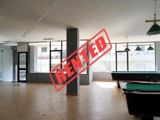 Store space for rent near Durresi Restaurant in Tirana.

It is located on the 1st floor of a new b