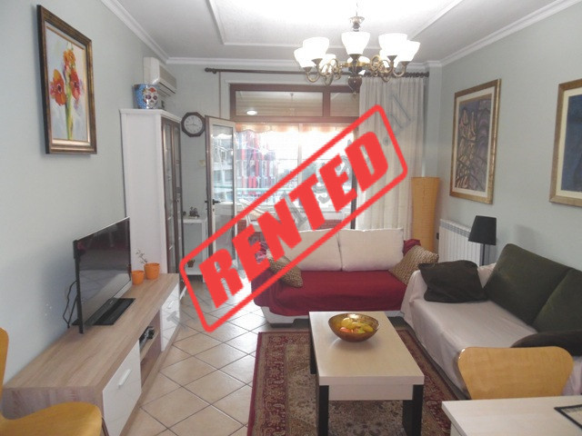 Two bedroom apartment for rent in Dervish Hima street in Tirana, Albania.
It is situated on the fou