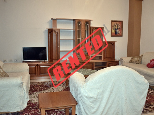 Three bedroom apartment for rent in Agush Gjergjevica Street in Tirana.
It is situated on the first