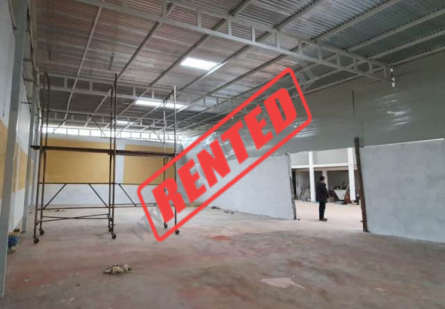 Warehouse for rent in Limuthi Street in Tirana, Albania.
It is located in a one-story building away