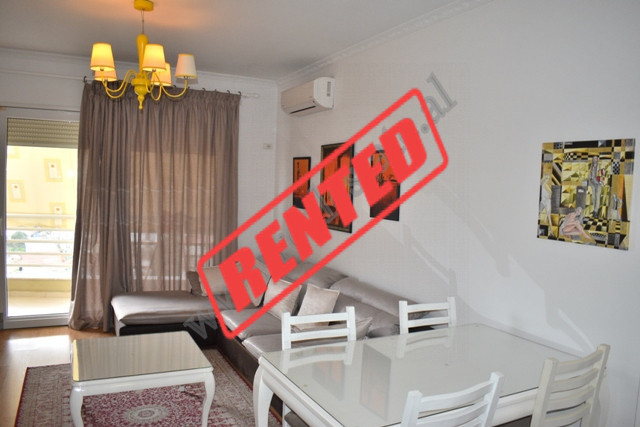 Apartament 1+1 me qira ne rrugen Panorama ne Tirane.
Shtepia ndodhet ne katin e nente te nje pallat