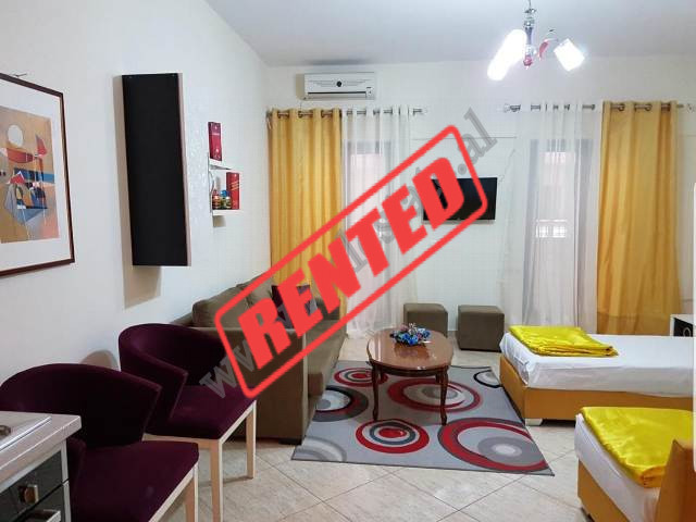 One bedroom apartment for rent in Barrikadave street in Tirana, Albania.
It is located on the third