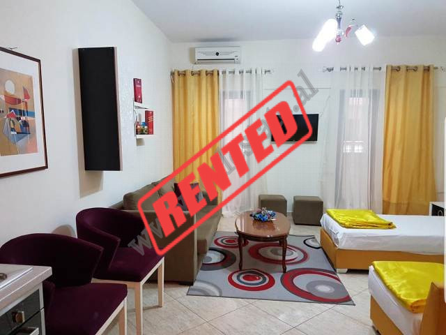 One bedroom apartment for rent in Barrikadave street in Tirana, Albania.
It is located on the third