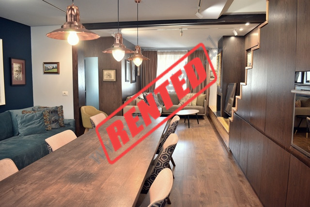 Modern apartment for rent close to Muhamet Gjollesha street in Tirana.
The apartment is situated on
