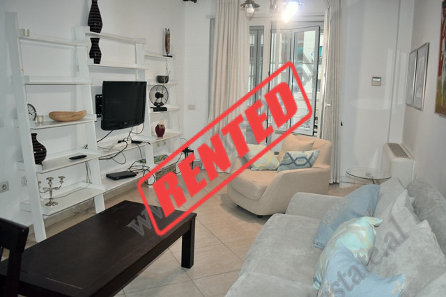 Two bedroom apartment for rent close to Grand Park of Tirana.
The apartment is situated on the thir