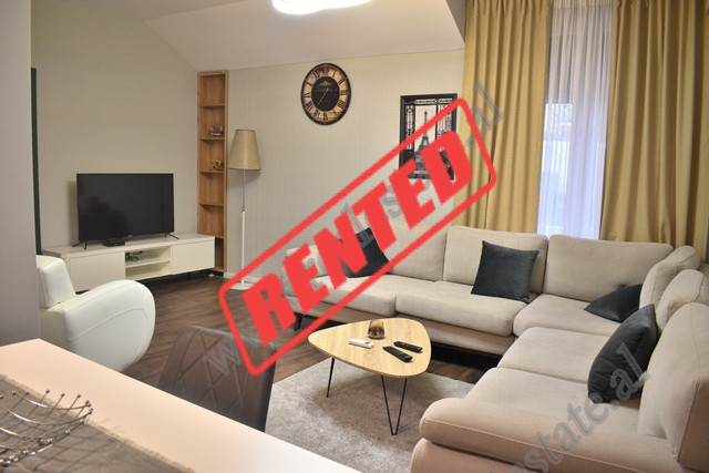 Modern apartment for rent in Besa street in Tirana.
The apartment is situated on the first floor of